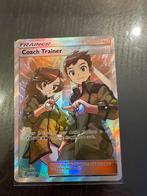 Coach Trainer - Zeldzame Foil Pokémonkaart, Ophalen of Verzenden, Zo goed als nieuw, Losse kaart, Foil