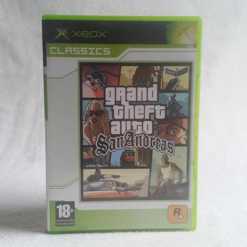 Grand Theft Auto San Andreas, Spelcomputers en Games, Games | Xbox Original, Gebruikt, Ophalen of Verzenden