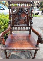 Antieke stoel XL, Ophalen of Verzenden