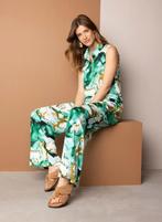 Nieuw! Norah broek en top, travelstof groen print, maat 36, Kleding | Dames, Jumpsuits, Ophalen, Nieuw, Norah, Maat 36 (S)
