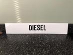 Fraai benzinepomp bordje. Tekst: DIESEL. 67 x 12 cm., Ophalen of Verzenden, Gebruikt, Reclamebord