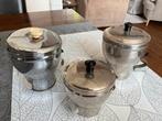 3 X Haagse suikerschuif / suikerpotjes.., Huis en Inrichting, Keuken | Potten en Pannen, Ophalen of Verzenden, Zo goed als nieuw