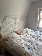 Wit hemel Bed, Ophalen, Gebruikt, Wit, Tweepersoons