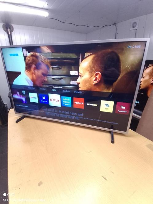 Philips 43PUS7555 Smart tv, Audio, Tv en Foto, Televisies, Zo goed als nieuw, LED, 100 cm of meer, 4k (UHD), Philips, 50 Hz, Smart TV