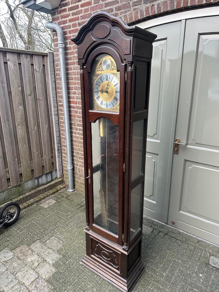 Antieke Staande Klok - Prachtig Uurwerk, Huis en Inrichting, Ophalen, Minder dan 50 cm, Gebruikt, 150 tot 200 cm