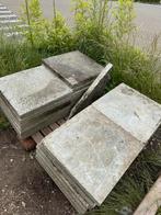 GRATIS 50x50 grind tegels 160 stuks, Tuin en Terras, Tegels en Klinkers, Ophalen, Gebruikt, 10 m² of meer, Grind