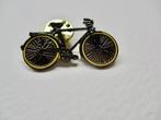 Zwarte pin model FIETS., Verzenden, Zo goed als nieuw, Transport, Speldje of Pin