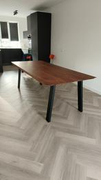 Tafel met kersenhout blad, Ophalen, Gebruikt, 200 cm of meer, 50 tot 100 cm