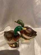 Vintage Wilde Eenden Beelden - Handbeschilderd, Verzamelen, Beelden en Beeldjes, Ophalen of Verzenden, Gebruikt