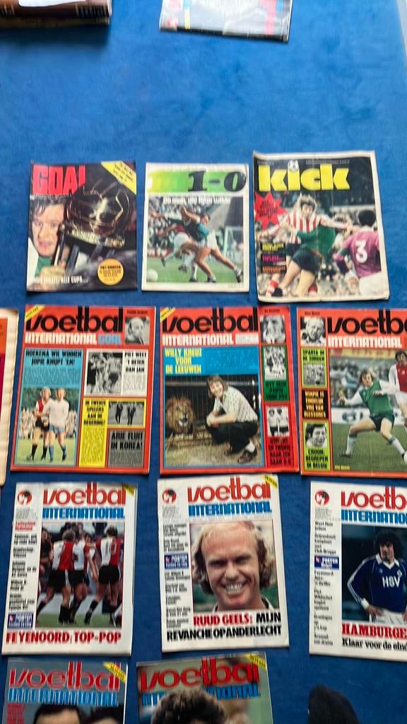 Voetbal internationals jaren 70 en 80, Verzamelen, Ophalen of Verzenden, Zo goed als nieuw, Overige binnenlandse clubs