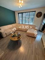 Mooie U-bank - te groot voor ons!, Ophalen, Gebruikt, 100 tot 125 cm, Hoekbank