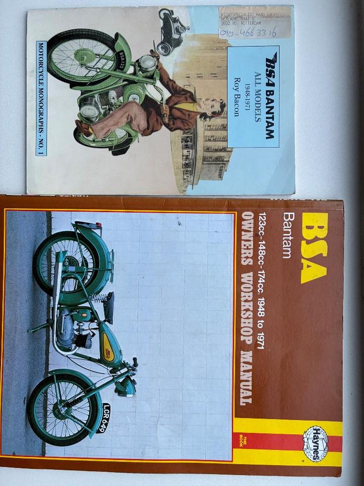Oldtimer motorboeken, Motoren, Handleidingen en Instructieboekjes, Overige merken, Ophalen of Verzenden