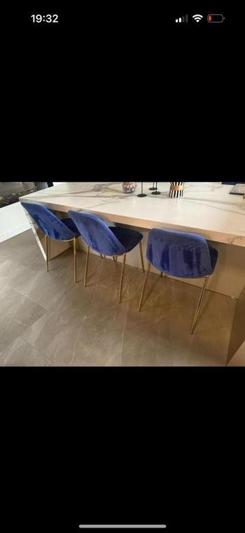 Prachtige luxe velvet stoelen! beschikbaar voor biedingen
