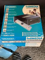 Eminent hdMEDIA High-Definition Media Player, Audio, Tv en Foto, Mediaspelers, Ophalen, Zo goed als nieuw, HDMI, Zonder harde schijf