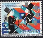 Zwitserland 2022: schoorsteenveger, Postzegels en Munten, Postzegels | Europa | Zwitserland, Ophalen of Verzenden, Gestempeld