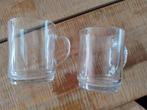 Te koop: 2 thee glazen, Verzamelen, Glas en Borrelglaasjes, Ophalen of Verzenden, Zo goed als nieuw, Overige typen