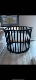Ronde Zwarte Box - Europe Baby Dump, Kinderen en Baby's, Babywiegjes en Ledikanten, Ophalen of Verzenden, Zo goed als nieuw, Overige typen