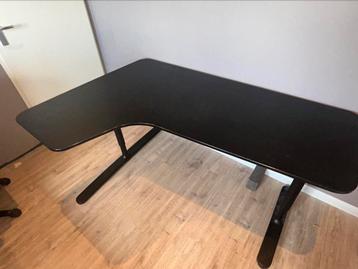 Zwart Hoek Bureau Verstelbaar
