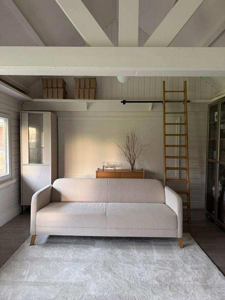 Ikea Linanäs 3zits bank, Huis en Inrichting, Banken | Bankstellen, Zo goed als nieuw, Tweepersoons, 150 tot 200 cm, 75 tot 100 cm