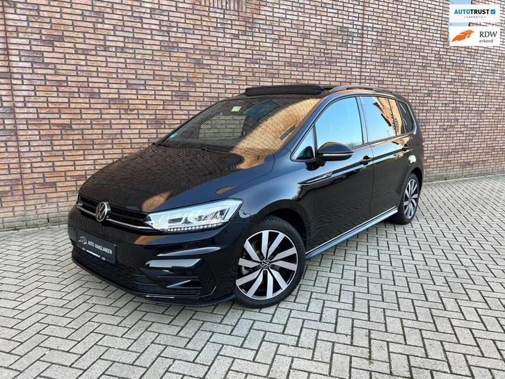 Volkswagen TOURAN 1.5 TSI 3 x R-line 7p Pano-keyless-V-cockp, Auto's, Volkswagen, Bedrijf, Te koop, Touran, ABS, Achteruitrijcamera