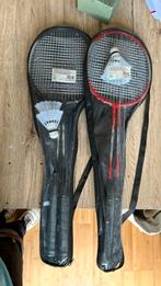 4 badmintonrackets met shuttles, Sport en Fitness, Nieuw, Racket(s), Ophalen of Verzenden