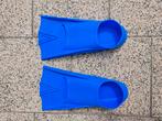 zwemflippers zwemvliezen blauw maat XL maat 42-44 silicone, Watersport en Boten, Watersportkleding, Ophalen of Verzenden, Zo goed als nieuw