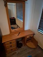 Eikenhouten kaptafel, Huis en Inrichting, Tafels | Kaptafels, Gebruikt, Minder dan 100 cm, Hout, 50 tot 100 cm