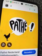 Pathe kaartje alle films elke dag geldig tot en met 31 aug., Tickets en Kaartjes, Eén persoon, Vrijkaartje alle films