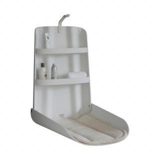 byBo Wandcommode Wit Gelakt Incl. Kussen Ecru, Kinderen en Baby's, Kinderkamer | Commodes en Kasten, Nieuw, Commode, Minder dan 90 cm