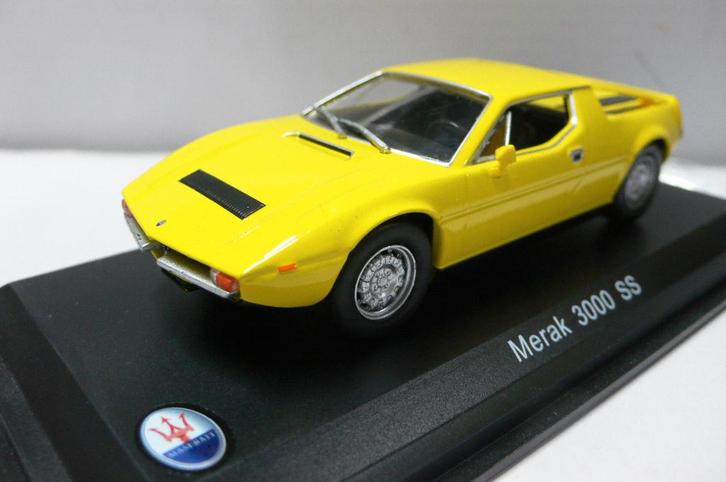 maserati merak 3000 ss - 1/43, Hobby en Vrije tijd, Modelauto's | 1:43, Nieuw, Auto, Overige merken, Verzenden