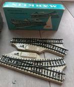Marklin 2X spoorwissel L& R 5121, Hobby en Vrije tijd, Modeltreinen | H0, Wisselstroom, Gebruikt, Rails, Ophalen of Verzenden