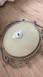 Oude plafoniere, Ophalen, Gebruikt, Glas