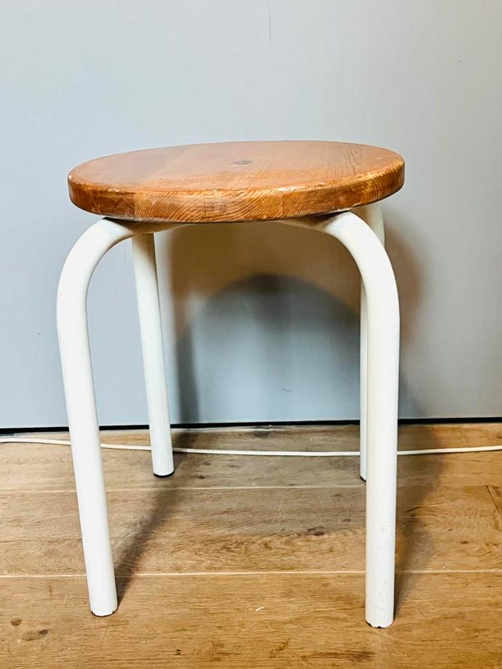 vintage krukjes | kruk | jaren 70, Huis en Inrichting, Krukjes, Gebruikt, Hout, Ophalen of Verzenden