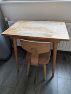 Vintage school set. Bureau en stoel. Vinted, Ophalen, Zo goed als nieuw, Tafel(s) en Stoel(en)