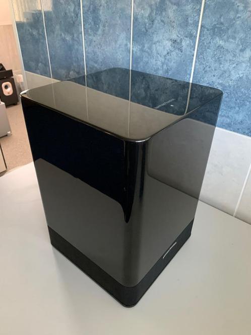 HARMAN KARDON SUBWOOFER  MET CANTON VERSTERKER INGEBOUWD, Audio, Tv en Foto, Luidsprekers, Zo goed als nieuw, Subwoofer, 120 watt of meer