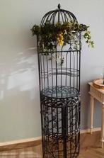 Wijnrek metaal zwart, Ophalen, 5 tot 15 flessen, Zo goed als nieuw, Metaal