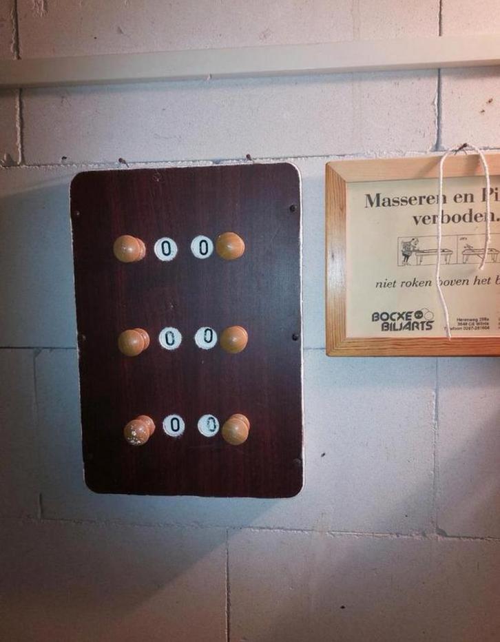 Wilhelmina Biljart met Accessoires, Sport en Fitness, Biljarten en Poolen, Gebruikt, Biljarttafel, Ophalen of Verzenden