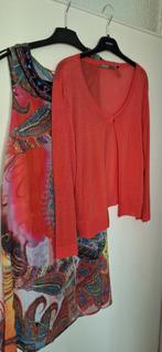 Desigual Jurk + Vest - Maat 40, Maat 38/40 (M), DESIGUAL, Overige kleuren, Ophalen of Verzenden