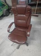 Gratis Bureau Stoel, Huis en Inrichting, Bureaustoelen, Ophalen, Gebruikt, Bruin, Bureaustoel