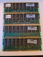 4x 512MB Samsung DDR PC1600 ECC Geheugen, Computers en Software, RAM geheugen, Verzenden, DDR, Desktop, Gebruikt