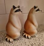 Vintage beeldjes wasberen Lomonosov porselein, Ophalen of Verzenden