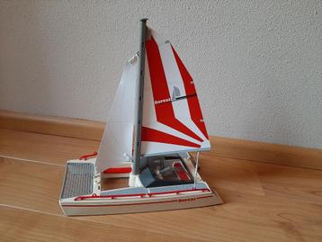 Playmobil catamaran, groene rubberboot, sufplank beschikbaar voor biedingen