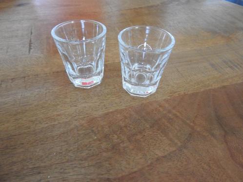 6 shotglaasjes / mini whiskeyglaasjes. 40 ml. Nieuw in doos., Verzamelen, Glas en Borrelglaasjes, Zo goed als nieuw, Overige typen