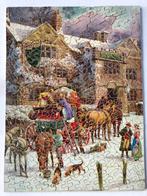 Oude houten puzzel van de firma Klaus, Ophalen of Verzenden, Gebruikt