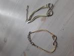 2 armbandjes met infinity symbool, Ophalen of Verzenden, Gebruikt