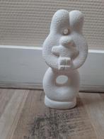 Wit beeldje gezin, Ophalen of Verzenden, Zo goed als nieuw, Dier