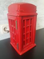 Engelse Telefooncel Ladekastje - Houten Decoratie, Ophalen of Verzenden