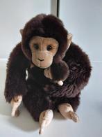 WNF pluche. Chimpansee met kind 30 cm. Nieuwstaat., Ophalen of Verzenden, Zo goed als nieuw, Overige typen