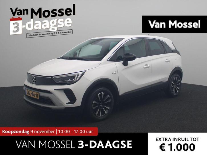 Opel Crossland 1.2 Turbo Elegance Auto. | LED | Cruise Contr, Auto's, Opel, Bedrijf, Te koop, Crossland X, ABS, Airbags, Airconditioning