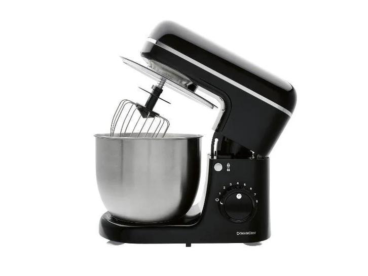 Silvercrest keukenmachine compleet mixer  Z.G.A.N., Witgoed en Apparatuur, Keukenmixers, Zo goed als nieuw, 4 liter of meer, 3 snelheden of meer